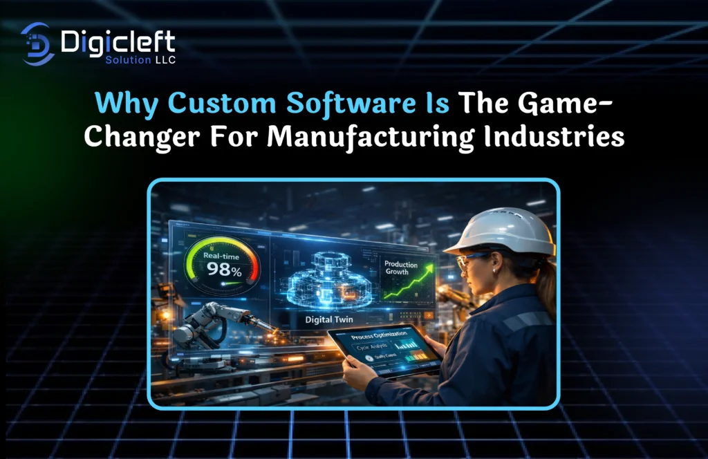 Why Custom Software is the Game Changer for Manufacturing Industries